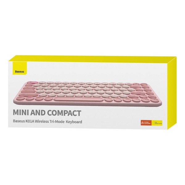 Baseus K01A Keyboard | Klawiatura bezprzewodowa bluetooth do Apple OS, Windows, Linux, Harmony OS, Android