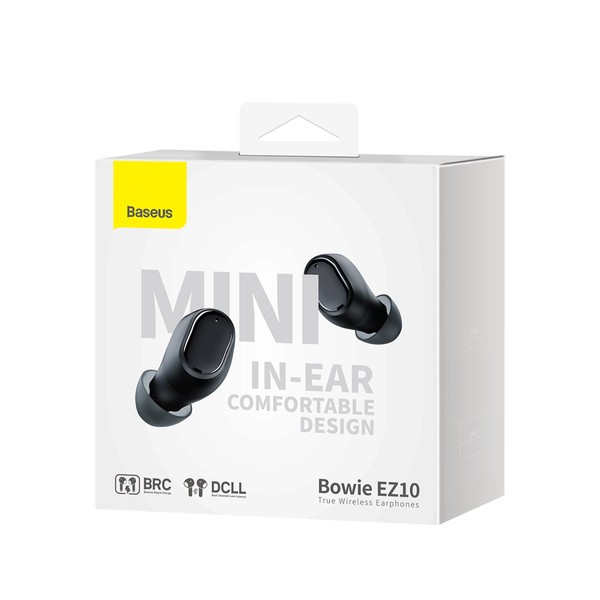 Baseus Bowie EZ10 | Słuchawki bezprzewodowe z etui TWS Bluetooth 5.3