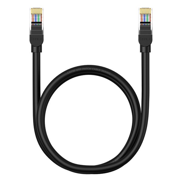 Baseus High Speed CAT5 | Kabel przewód sieciowy internetowy LAN Ethernet CAT5 RJ45 1m