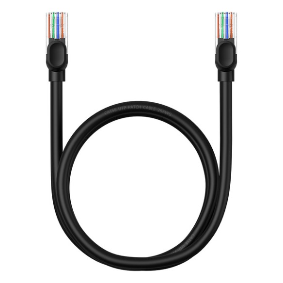 Baseus High Speed CAT5 | Kabel przewód sieciowy internetowy LAN Ethernet CAT5 RJ45 1m