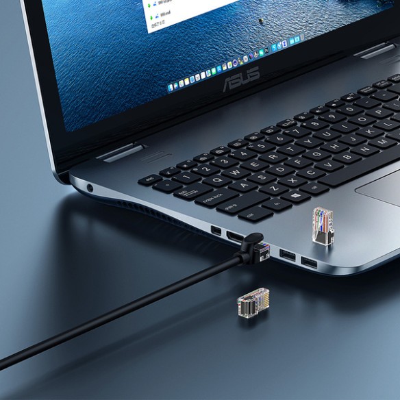 Baseus High Speed CAT5 | Kabel przewód sieciowy internetowy LAN Ethernet CAT5 RJ45 3m
