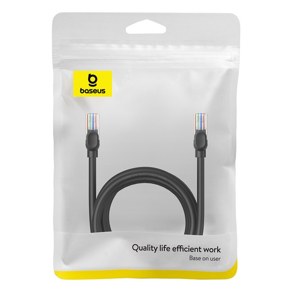 Baseus High Speed CAT5 | Kabel przewód sieciowy internetowy LAN Ethernet CAT5 RJ45 3m