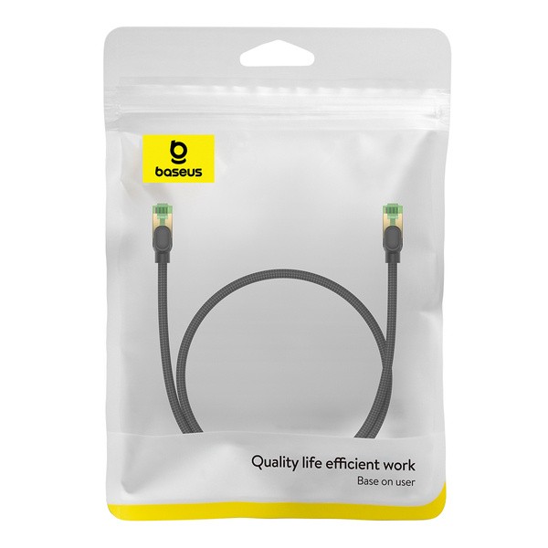 Baseus High Speed CAT8 | Kabel sieciowy internetowy RJ45 CAT8 40Gb/s 2000MHz 3m