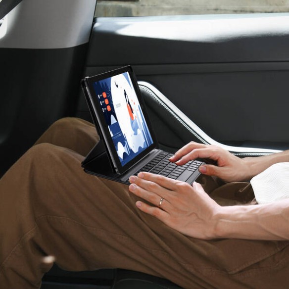 Baseus Brilliance | Etui obudowa case z klawiaturą do Apple iPad 10.2" 2019 / 2020 / 2021