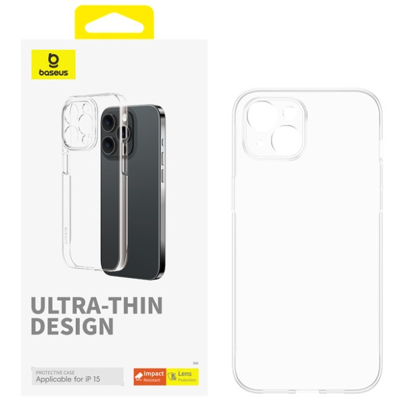 Baseus Lucent | Etui case obudowa pokrowiec plecki do iPhone 15