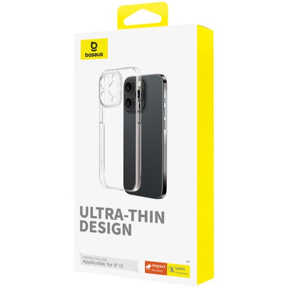 Baseus Lucent | Etui case obudowa pokrowiec plecki do iPhone 15