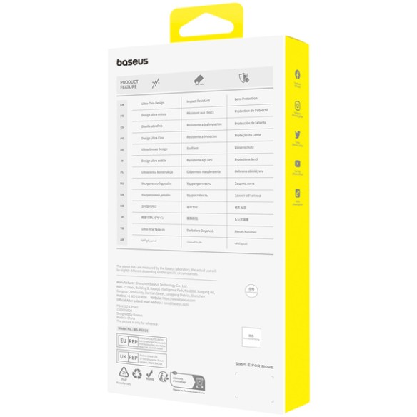 Baseus Lucent | Etui case obudowa pokrowiec plecki do iPhone 15 Pro