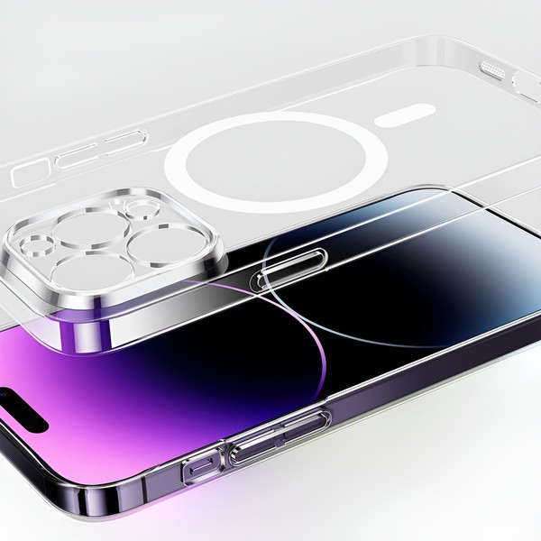 Baseus Lucent | Etui case obudowa MagSafe pokrowiec plecki do iPhone 15 Plus