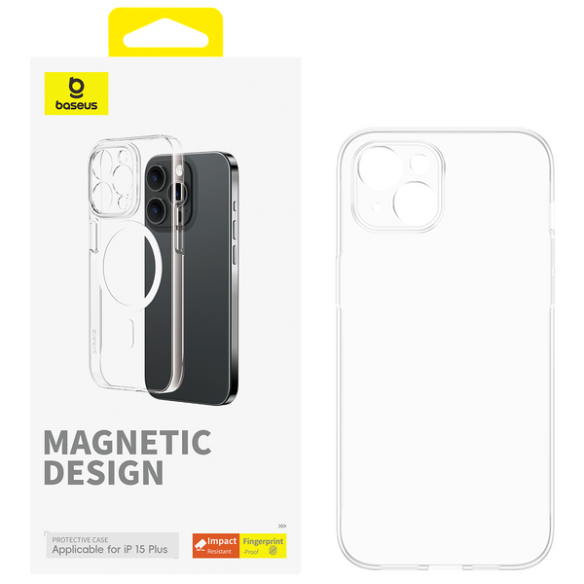 Baseus Lucent | Etui case obudowa MagSafe pokrowiec plecki do iPhone 15 Plus