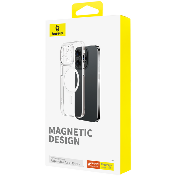 Baseus Lucent | Etui case obudowa MagSafe pokrowiec plecki do iPhone 15 Plus
