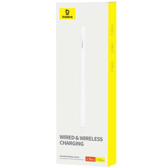 Baseus Smooth Writing 2 | Rysik aktywny Stylus Pen do Apple iPad z ładowaniem bezprzewodowym i przewodowym