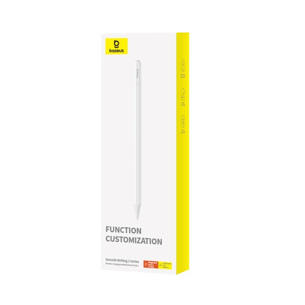 Baseus Smooth Writing 2 | Rysik aktywny Stylus Pen do Apple iPad z przyciskiem wielofunkcyjnym z ładowaniem bezprzewodowym