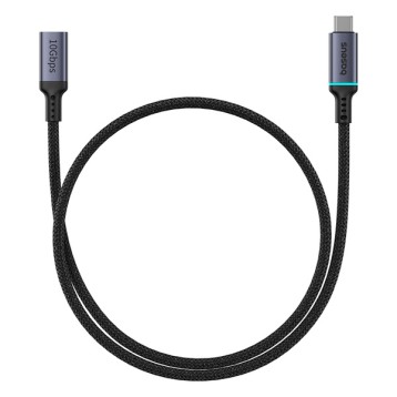 Baseus High Definition | Kabel przedłużacz przejściówka przewód USB-C męski - USB-C żeński 10Gb/s 0.5m
