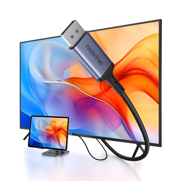 Baseus High Definition | Kabel przewód USB-C - DisplayPort DP 8K60Hz HDR 1.5m