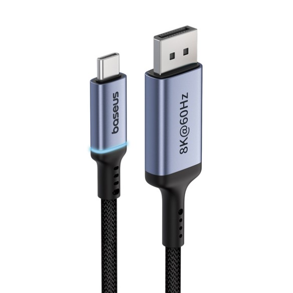Baseus High Definition | Kabel przewód USB-C - DisplayPort DP 8K60Hz HDR 1.5m