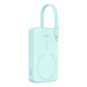 Baseus Magnetic Mini | Power Bank 10000mAh 20W USB-C z ładowaniem bezprzewodowym MagSafe z kablem Lightning (do iPhone)