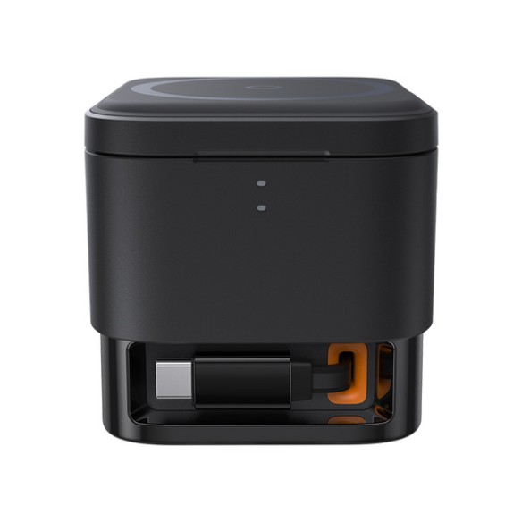 Baseus MagPro 2-in-1 | Ładowarka indukcyjna 25W do iPhone (MagSafe) + słuchawki AirPods + port USB-C Type-C pod ładowarkę indukc