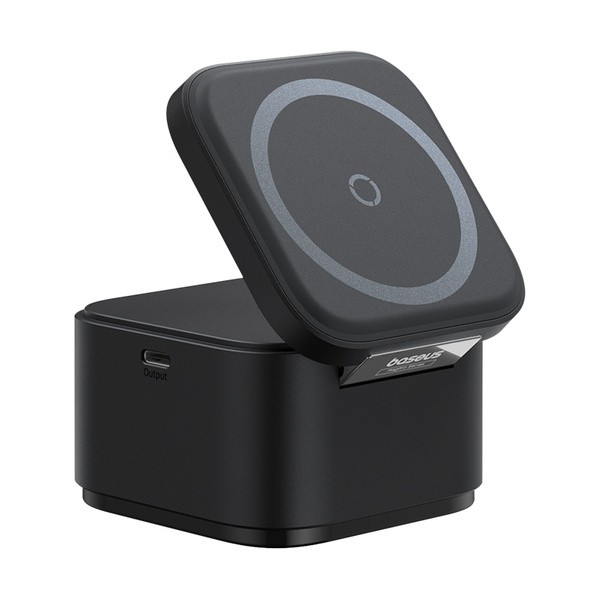 Baseus MagPro 2-in-1 | Ładowarka indukcyjna 25W do iPhone (MagSafe) + słuchawki AirPods + port USB-C Type-C pod ładowarkę indukc