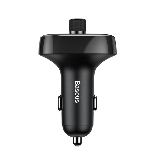 Baseus T typed | Transmiter FM bluetooth 4.2 MP3 + ładowarka samochodowa 2x USB 3.4A