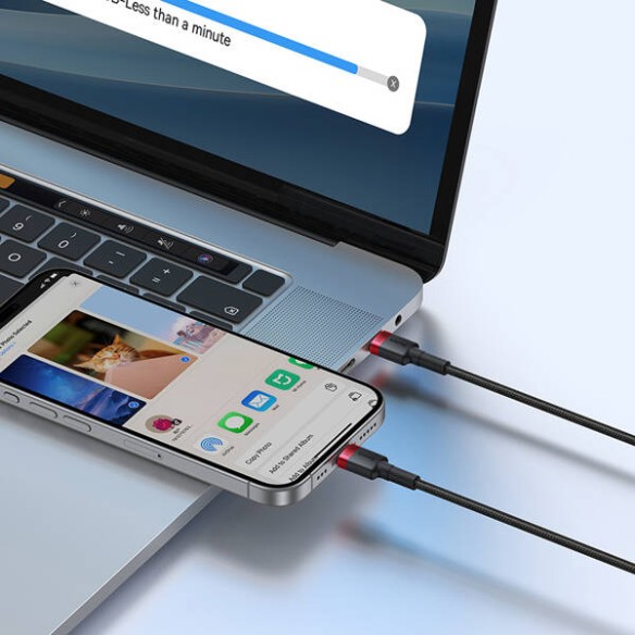 Baseus Cafule Charging Cable | Zestaw kabli USB-C USB Typ-C 100W ,  Szybkie ładowanie, Transmisja danych, 1m