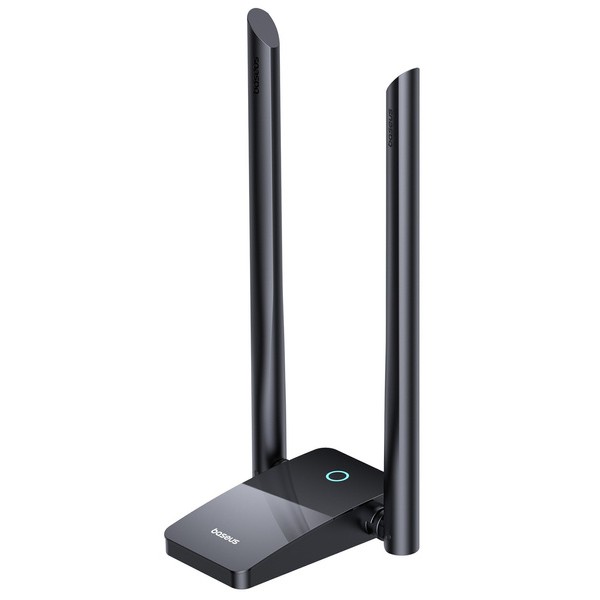 Baseus FastJoy | Karta sieciowa zewnętrzna, Adapter WIFI USB, 1800Mbps, Dualband 2.4GHz, 5Ghz WPA3