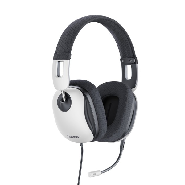 Baseus GoPlay 1 Max | Słuchawki przewodowe nauszne gamingowe Mini Jack 3.5mm 