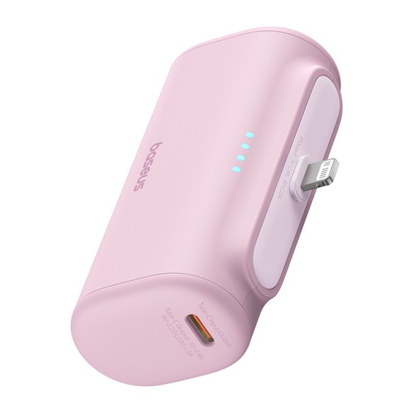 Baseus Compact | Mały Power Bank 5000mAh z szybkim ładowaniem 20W PD USB-C Lightning