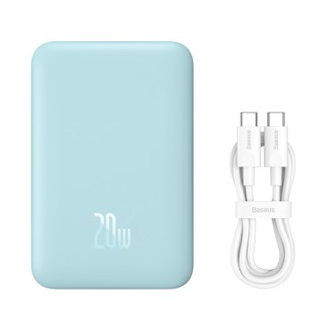 Baseus Magnetic Mini | Power Bank 10000mAh 20W z ładowaniem bezprzewodowym MagSafe Overseas Edition