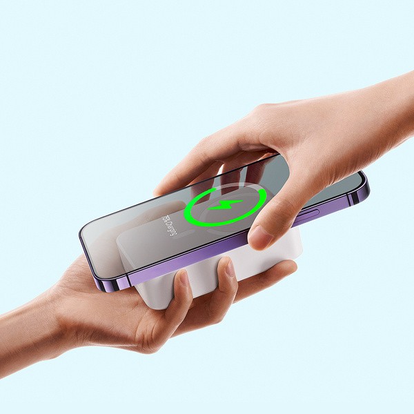 Baseus Magnetic Mini | Power Bank 20000mAh 20W z ładowaniem bezprzewodowym MagSafe Overseas Edition