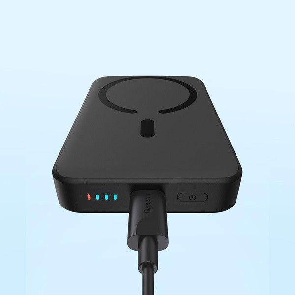 Baseus Magnetic Mini | Power Bank 10000mAh 20W z ładowaniem bezprzewodowym MagSafe Overseas Edition