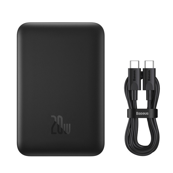 Baseus Magnetic Mini | Power Bank 10000mAh 20W z ładowaniem bezprzewodowym MagSafe Overseas Edition