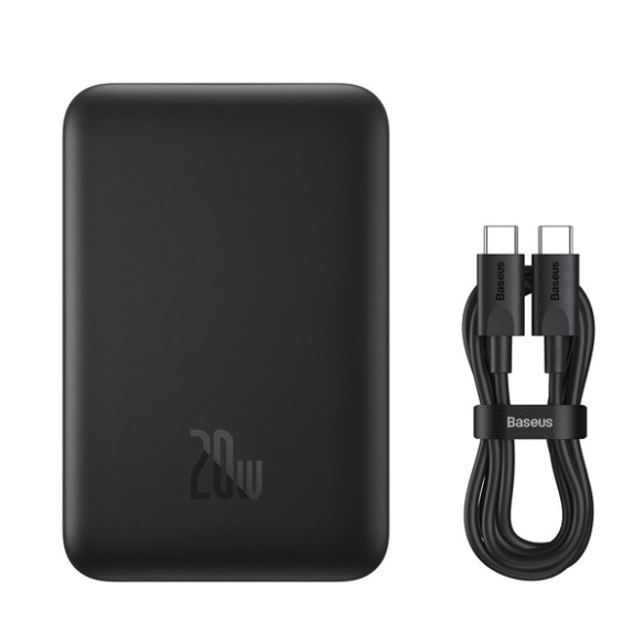 Baseus Magnetic Mini | Power Bank 10000mAh 20W z ładowaniem bezprzewodowym MagSafe Overseas Edition