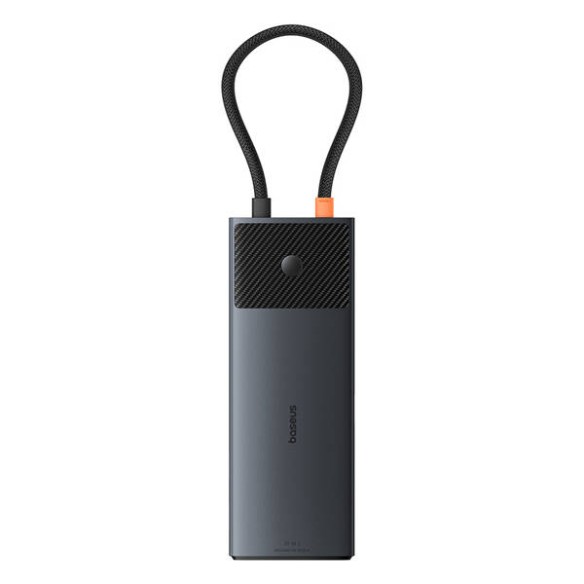 Baseus Metal Gleam II 10w1 | Adapter HUB 10w1 USB-C do 2x HDMI, RJ45, USB-C3.2, USB-A3.2, 2x USB-A2.0, SD/TF, Typ-C 100W