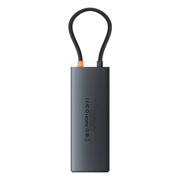 Baseus Metal Gleam II 10w1 | Adapter HUB 10w1 USB-C do 2x HDMI, RJ45, USB-C3.2, USB-A3.2, 2x USB-A2.0, SD/TF, Typ-C 100W