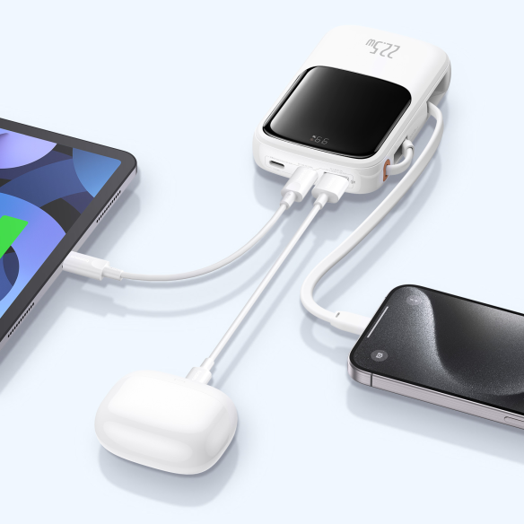 Baseus Qpow Pro+ Power Bank Z Szybkim Ładowaniem 10000mAh 22.5W Type-C