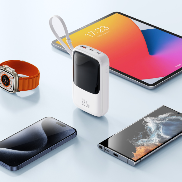 Baseus Qpow Pro+ Power Bank Z Szybkim Ładowaniem 10000mAh 22.5W Type-C