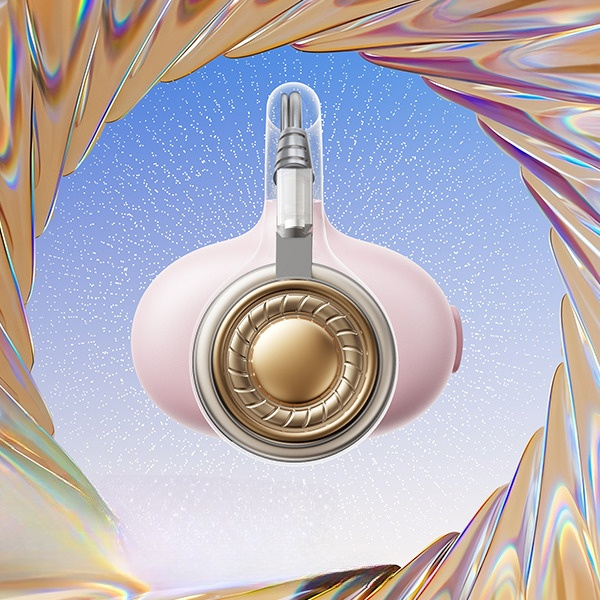Baseus Bass BC1 Open-Ear True Słuchawi Bezprzewodowe (Clip-on Type) Baby Pink
