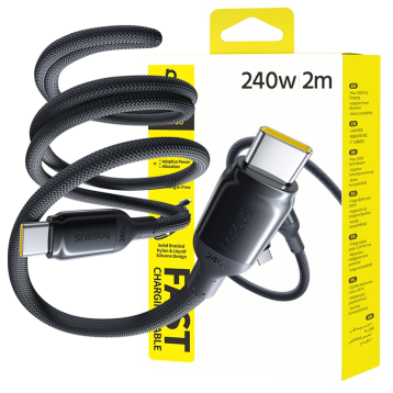 Baseus PicoGo Kabel USB-C Do USB-C 240W 2m Cosmic Black