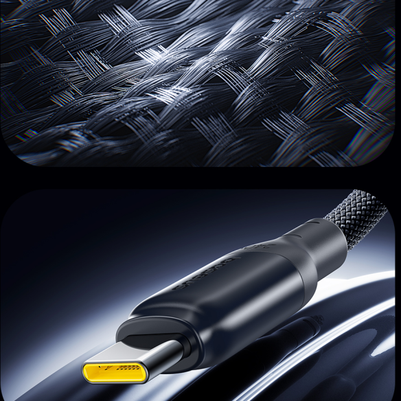 Baseus PicoGo Kabel USB-C Do USB-C 240W 2m Cosmic Black