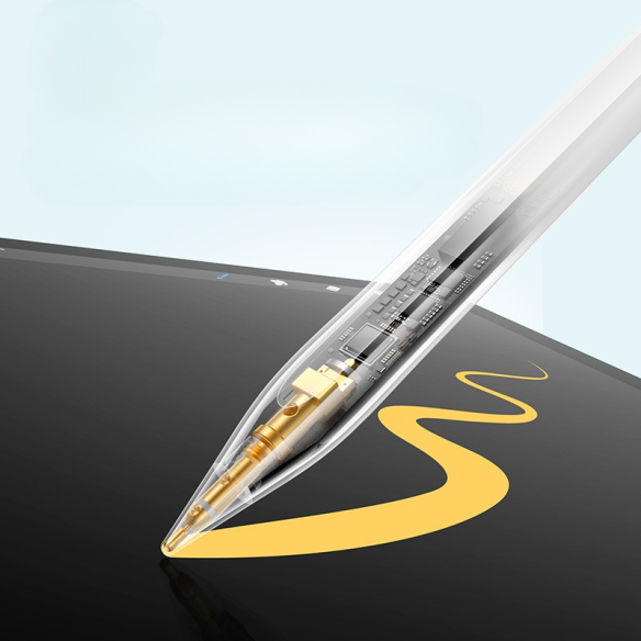 Baseus Smooth Writing 3 Rysik Aktywny Moon White