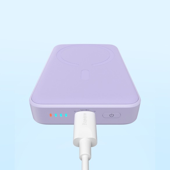 Baseus Magnetic Mini | Power Bank 10000mAh 20W z ładowaniem bezprzewodowym MagSafe Overseas Edition