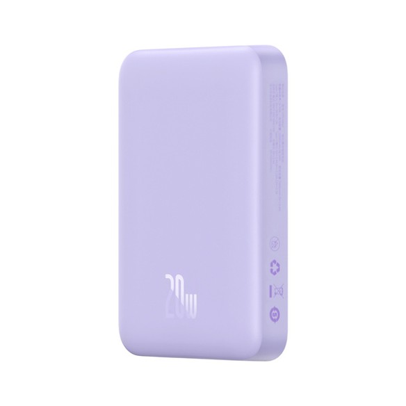 Baseus Magnetic Mini | Power Bank 10000mAh 20W z ładowaniem bezprzewodowym MagSafe Overseas Edition