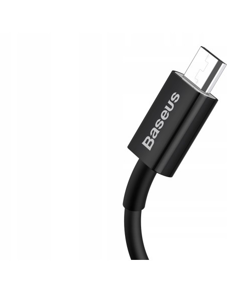 Baseus Superior | Kabel, przewód USB do Micro 2A 1m, Uniewersalny