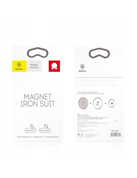 Baseus Magnet Iron Suit | Adapter magnetyczny blaszka do uchwytu magnetycznego 2szt