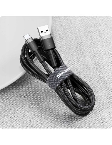 Baseus Cafule | Wzmocniony kabel USB USB-C Type-C Quick Charge 2A 3m 