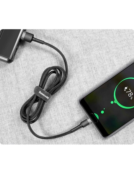 Baseus Cafule | Wzmocniony kabel USB USB-C Type-C Quick Charge 2A 3m 