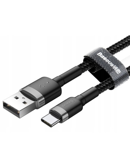 Baseus Cafule | Wzmocniony kabel USB USB-C Type-C Quick Charge 2A 3m 