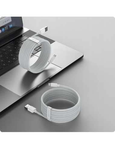 Baseus Simple Wisdom | Zestaw 2 kabli USB - Lightning do Apple iPhone 2.4A 1.5m
