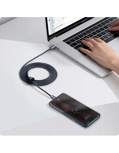 Baseus Crystal Shine | Kabel USB-C Type-C 100W Power Delivery Quick Charge 2m