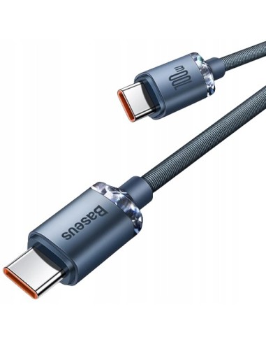 Baseus Crystal Shine | Kabel USB-C Type-C 100W Power Delivery Quick Charge 2m